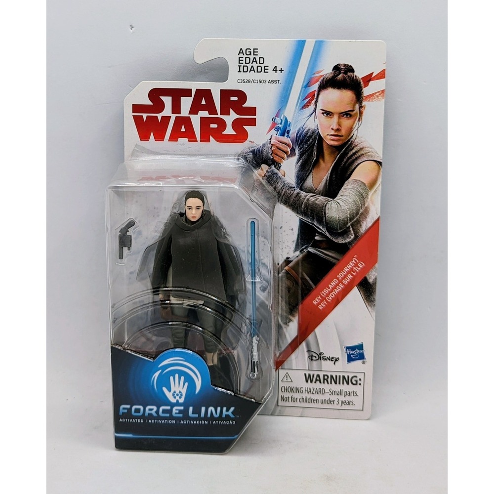 Hasbro Force Link Star Wars Rey Island Journey Action Figure